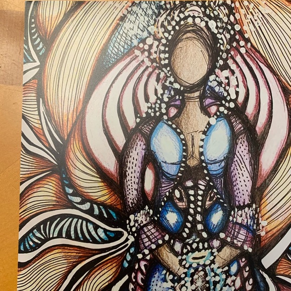 Goddess of Giving- an 8 by 10 print of my artwork - Picture 2 of 6